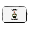 omg santa will ferrell Laptop sleeve