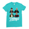 dobre twins Ladies Fitted T-Shirt