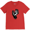 screaming hand werewolf V-Neck Tee