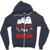 can't scare me Zipper Hoodie