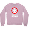 no humans allowed district 9 Crewneck Sweatshirt