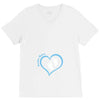 Custom baby boy name maternity design V-Neck Tee
