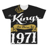 kings are born in 1971 All Over Men's T-shirt
