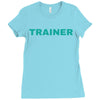 TRAINER - BROAD CITY Ladies Fitted T-Shirt