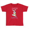 Bunny Happy Easter Toddler T-shirt