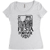 fiesta forever Women's Triblend Scoop T-shirt