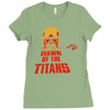 dawn of titan Ladies Fitted T-Shirt