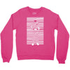 banksy prisoner barcode Crewneck Sweatshirt