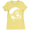 astronaut monkey Ladies Fitted T-Shirt