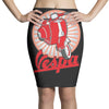 retro vespa red ideal birthday present or gift Pencil Skirts
