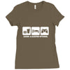 eat Ladies Fitted T-Shirt
