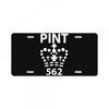 british pint funny License Plate