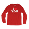 i love you Long Sleeve Shirts