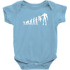 evolution to termination Baby Onesie