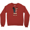 jake paul x american flag Crewneck Sweatshirt