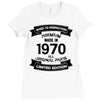 Premium Vintage 1970 Ladies Fitted T-Shirt