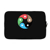 zentao symbol as evolution of the tao (yin yang) Laptop sleeve