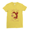 what does the fox say Ladies Fitted T-Shirt