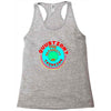 question your thinking flowy crop Racerback Tank