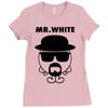 mr. white Ladies Fitted T-Shirt