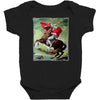 napoleon bonaparte stormtrooper funny retro Baby Bodysuit