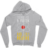 stay positive Zipper Hoodie