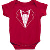 tuxedo fancy dress funny Baby Bodysuit