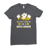 social worker 1 Ladies Fitted T-Shirt
