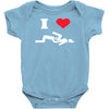 i love sushi Baby Onesie