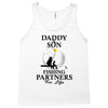 daddy and son fishing partners for life Tank Top