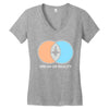dream or reality Women's V-Neck T-Shirt