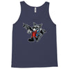 rocket vintage cartoon style Tank Top