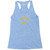 man of steel Racerback Tank