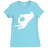 finger symbol Ladies Fitted T-Shirt