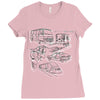 pour le transport Ladies Fitted T-Shirt