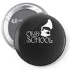 old school Pin-back button