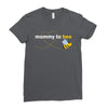 Mommy to Bee Baby Boy Ladies Fitted T-Shirt