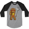 sad gingerbread 3/4 Sleeve Shirt