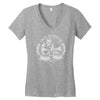 old timey school Women's V-Neck T-Shirt