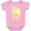 believe in nessie Baby Bodysuit