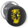 badger crest Pin-back button