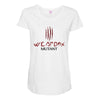 Weapon X Mutant  Wolverine Maternity Scoop Neck T-shirt