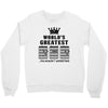 F Chord Dad Funny Guitar Crewneck Sweatshirt