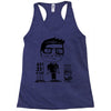 code nerd Racerback Tank