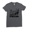 I Like Big Bucks And I Cannot Lie Ladies Fitted T-Shirt