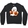pumpkin with boo Crewneck Sweatshirt
