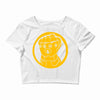 thanos gauntlet Crop Top