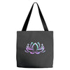 hologram lotus Tote Bags