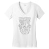 krampus Women's V-Neck T-Shirt