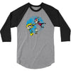 invader spiff 3/4 Sleeve Shirt
